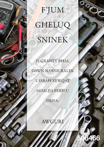 Picture of FJUM GHELUQ SNINEK KARTOLINA